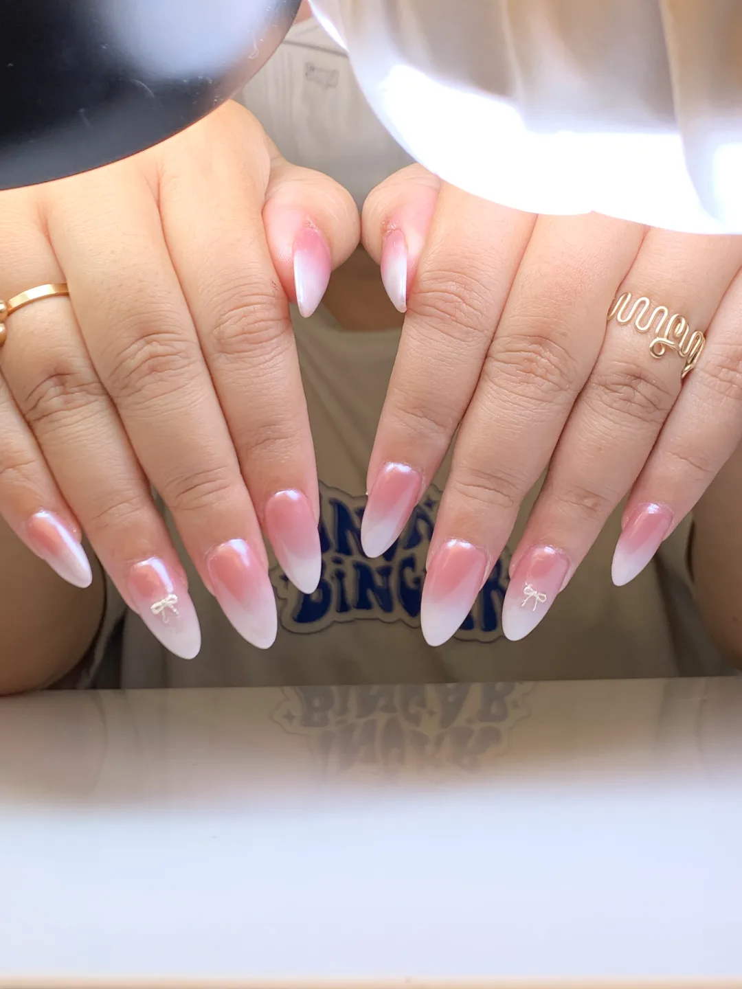 Ombre nails pastel gradasi soft
