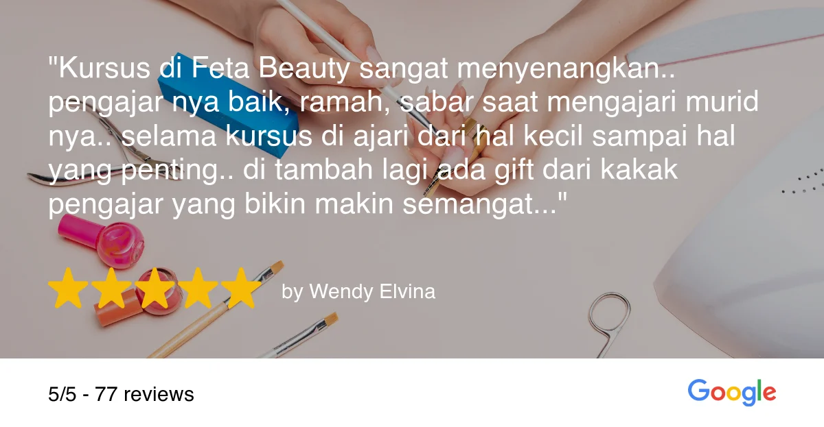testimoni kursus nail art fetabeauty - wendy