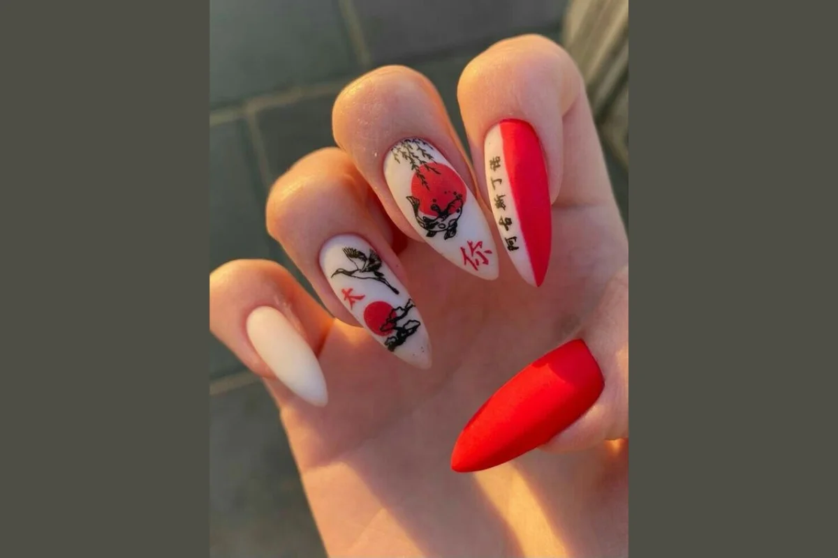 Nail Art Edisi Imlek