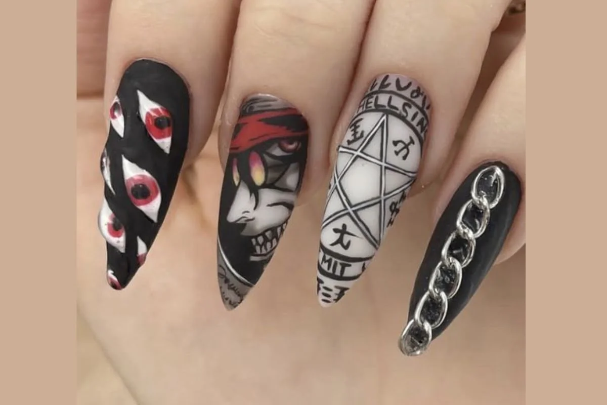 Nail art karakter
