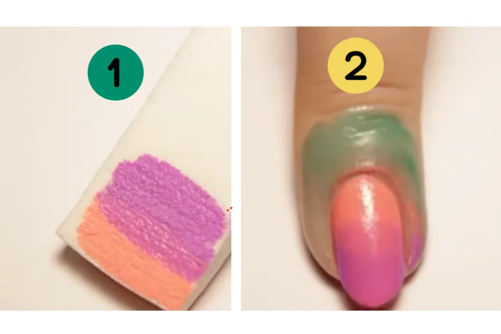 tutorial nail art DIY