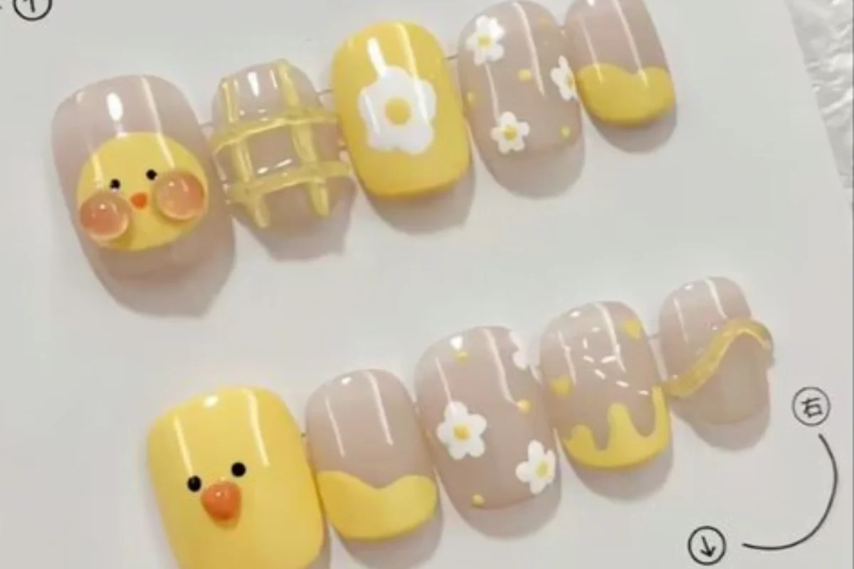 ide nail art korea