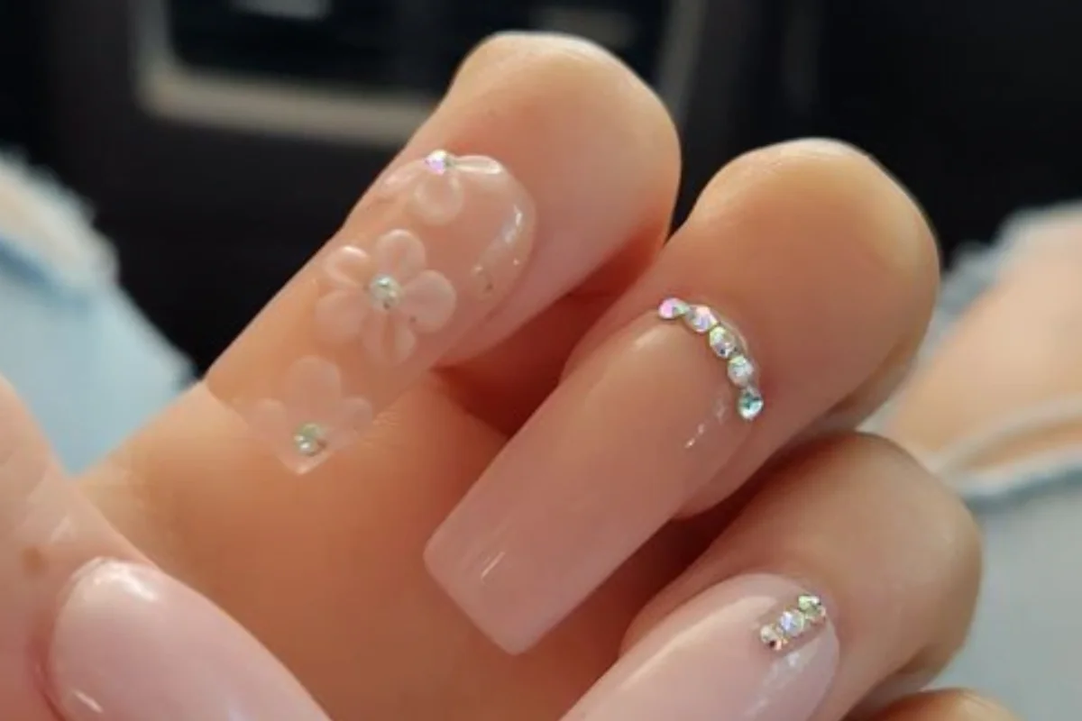 tutorial nail art Korea