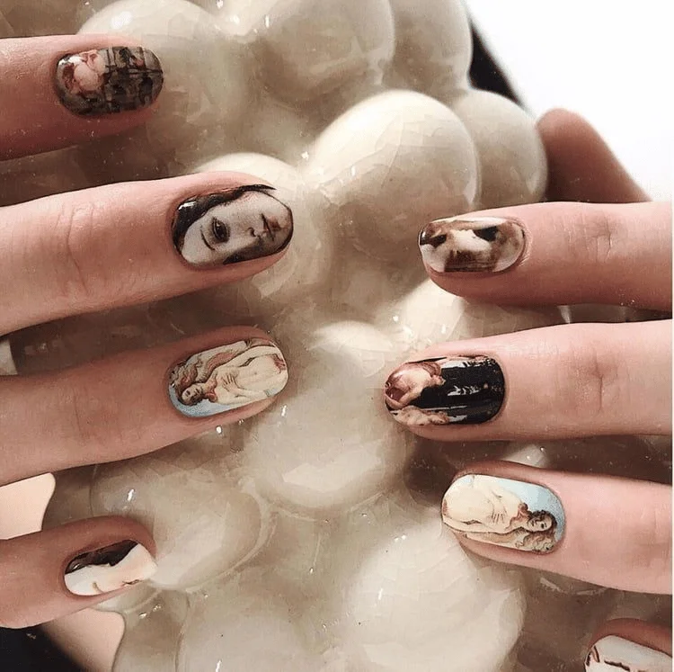 nail art di era modern