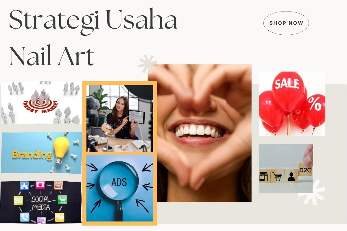 strategi usaha nail art