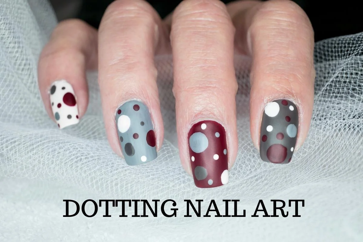 teknik nail art dotting
