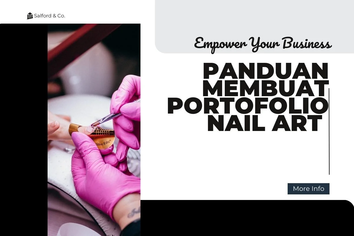 cara membuat portofolio nail art 