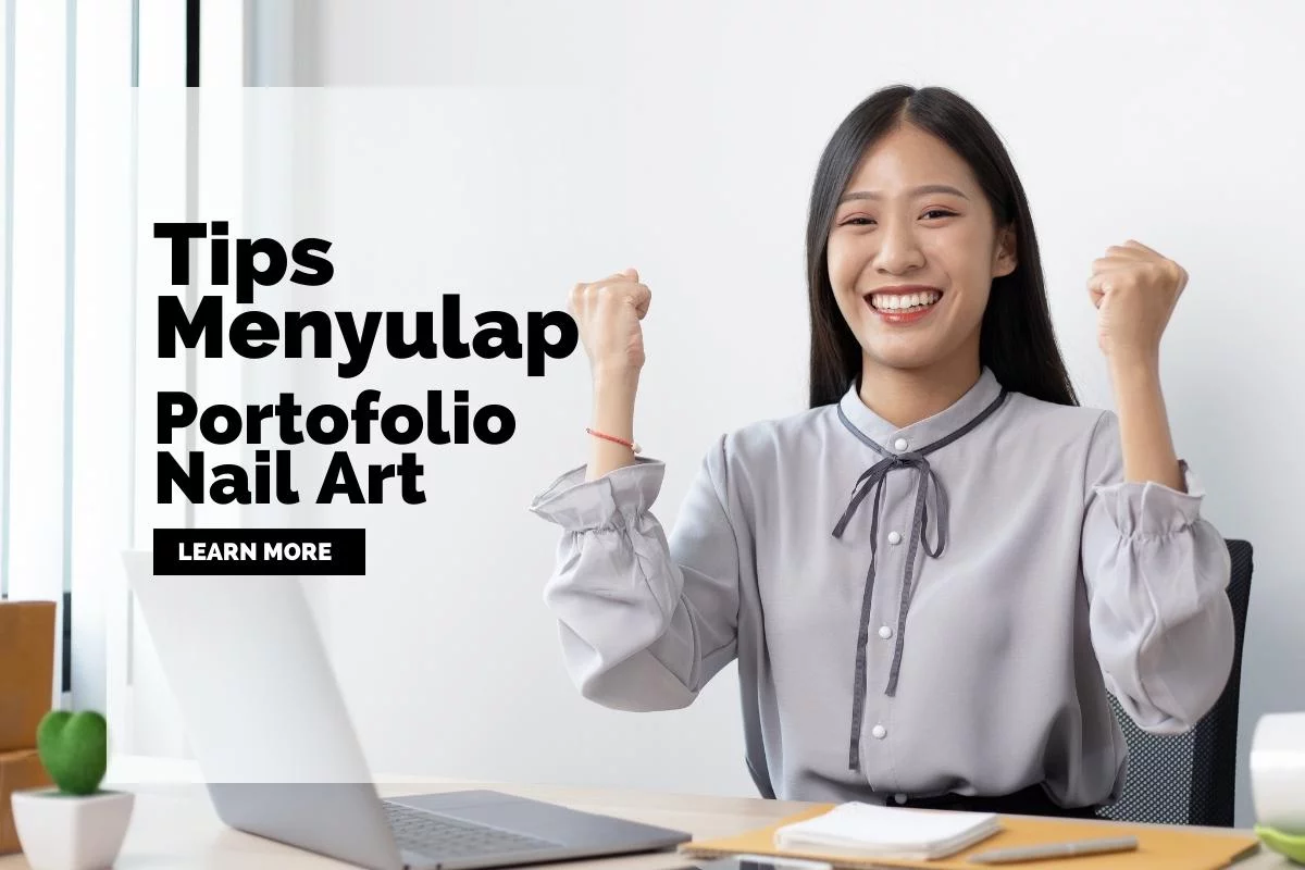 cara membuat portofolio nail art 