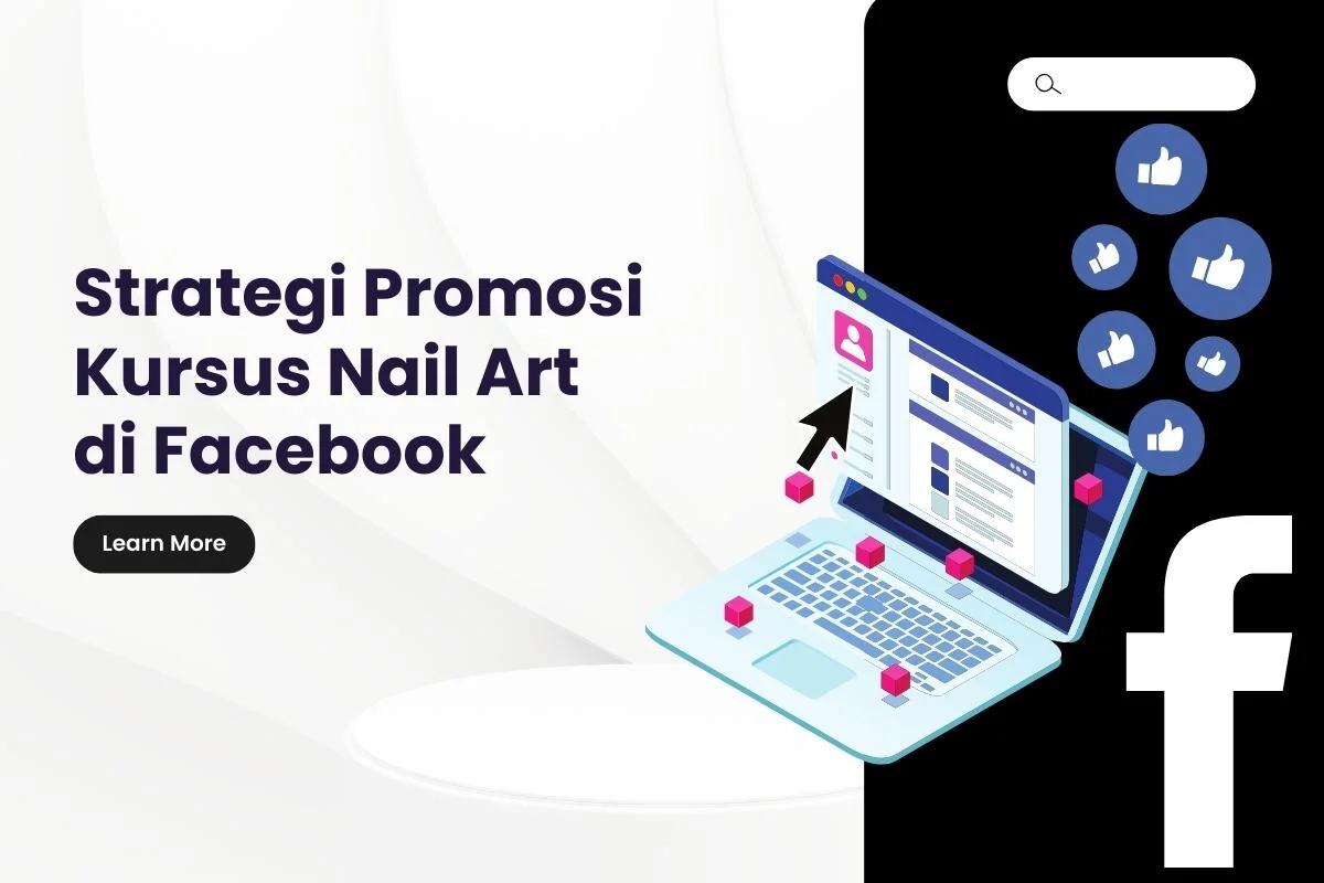 promosi kursus nail art di Facebook