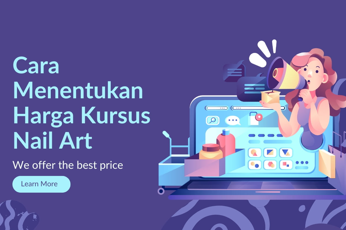 cara menentukan harga kursus nail art