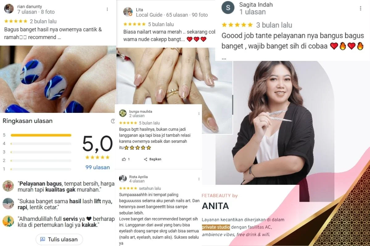testimoni nail art FetaBeauty