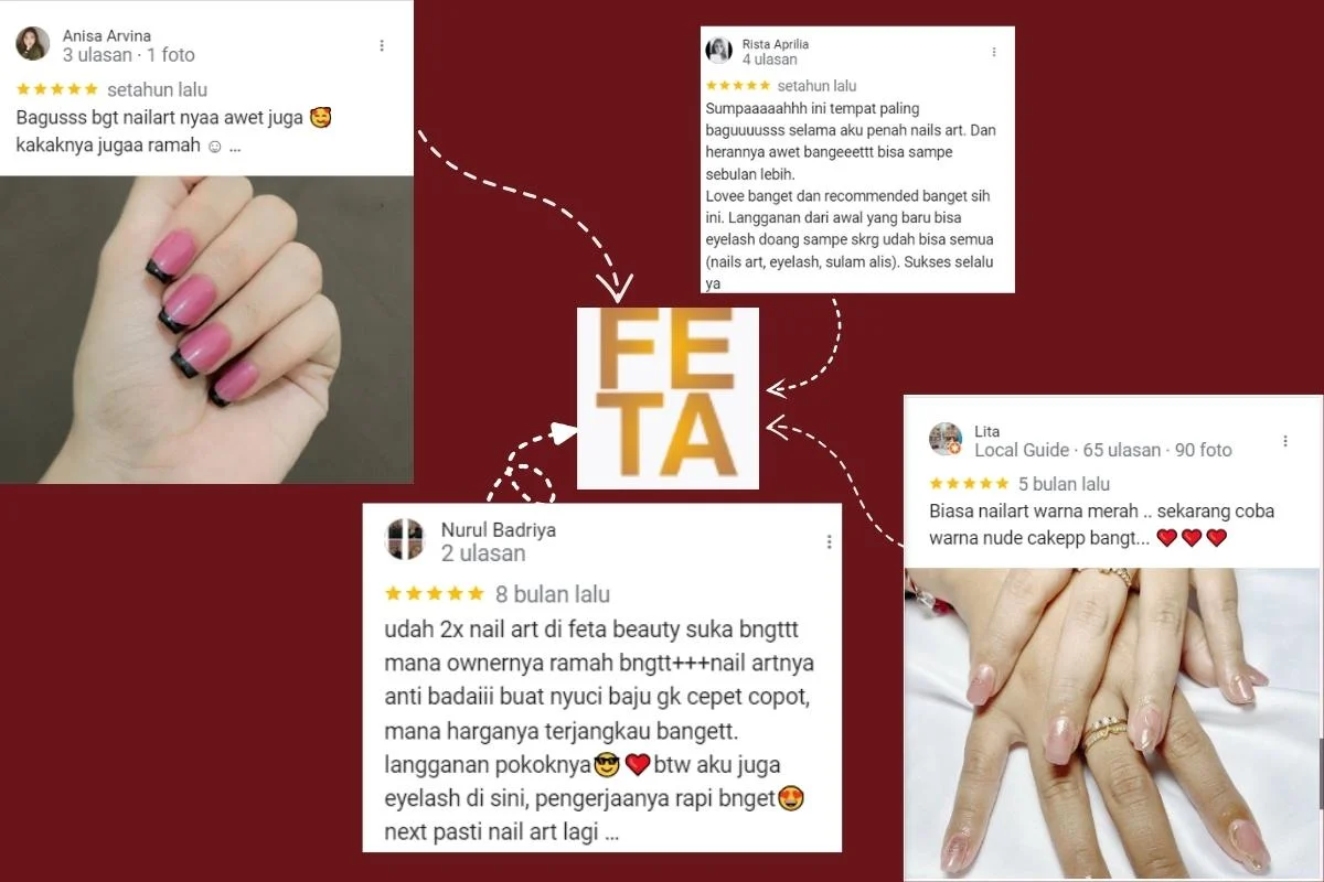 teknik fotografi nail art abstrak