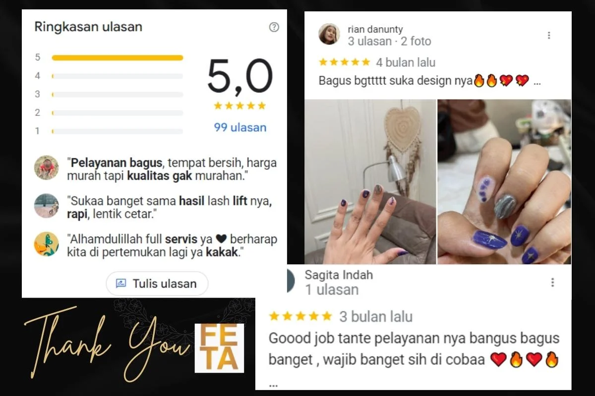 teknik fotografi nail art abstrak