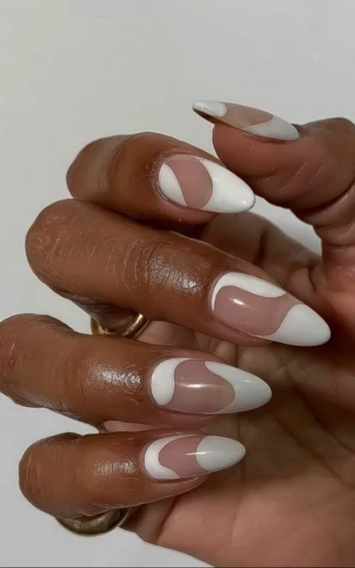 Nail Art Kulit Sawo Matang negative space