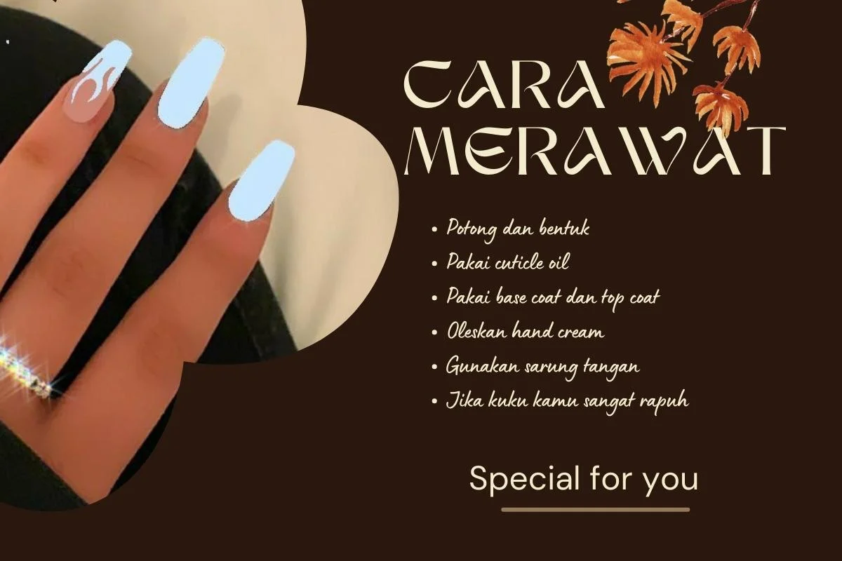 cara merawat nail art untuk kulit sawo matang