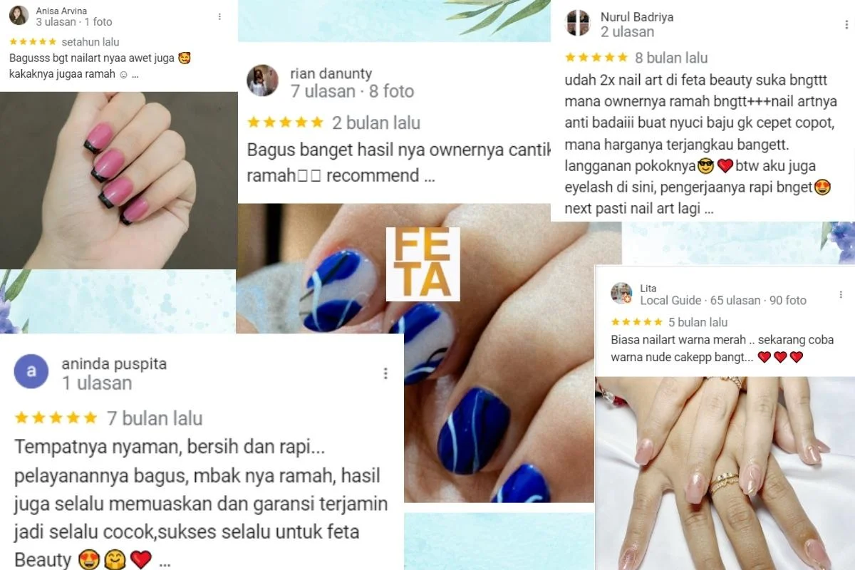 teknik fotografi nail art abstrak