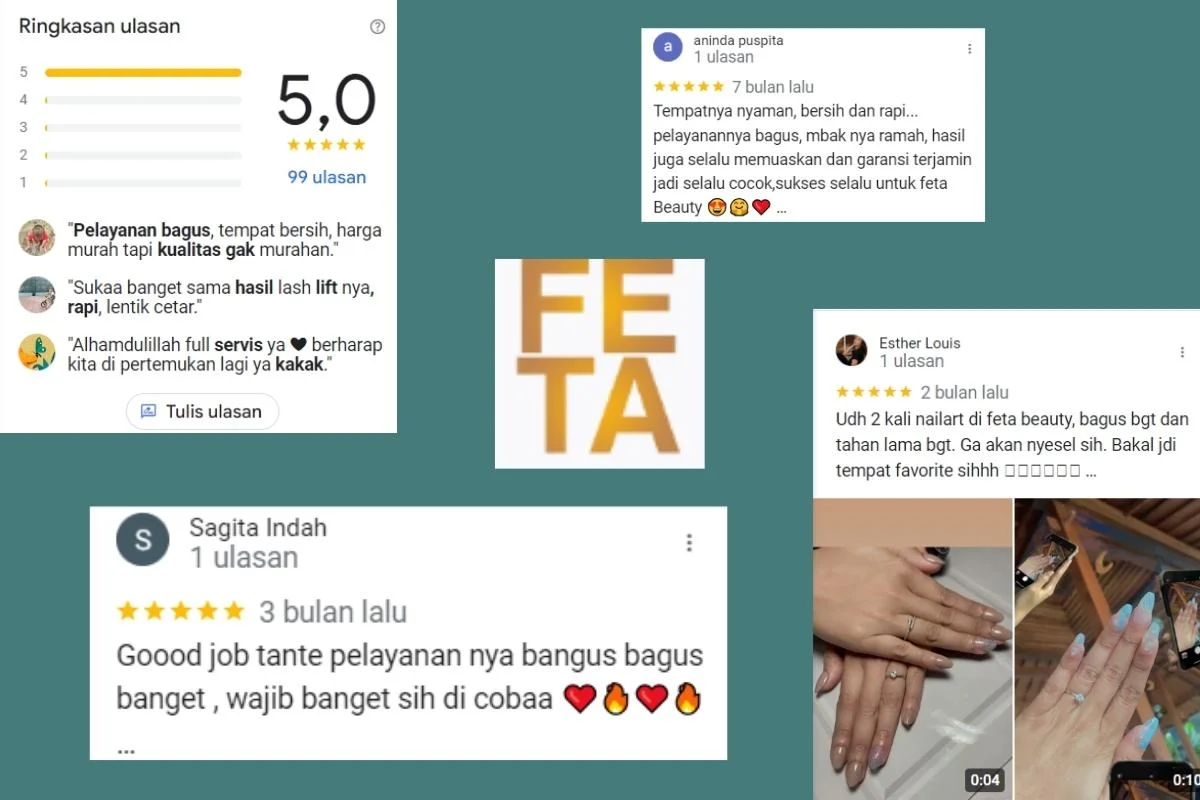 teknik fotografi nail art abstrak