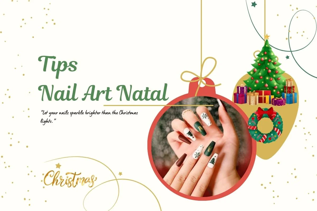 tips membuat nail art natal