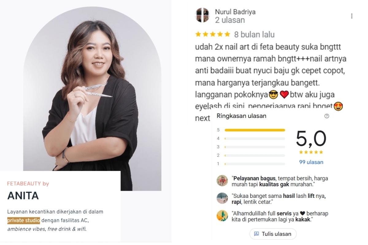 teknik fotografi nail art abstrak