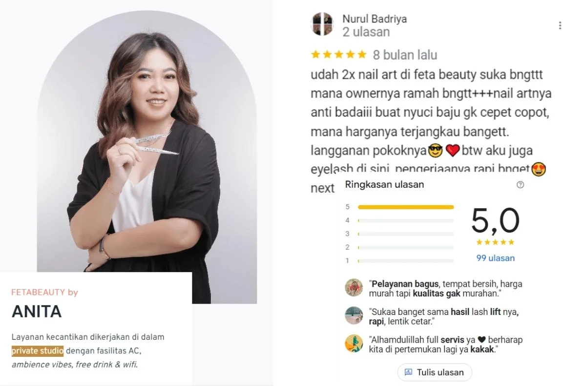 teknik fotografi nail art abstrak
